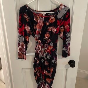 Ripe Maternity Faux-wrap dress. Maternity Size M.